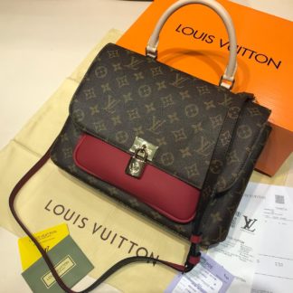 louis vuitton canta marignan kirmizi 32x25