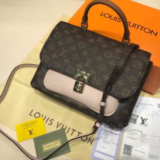 louis vuitton canta marignan pudra pembe 32x25