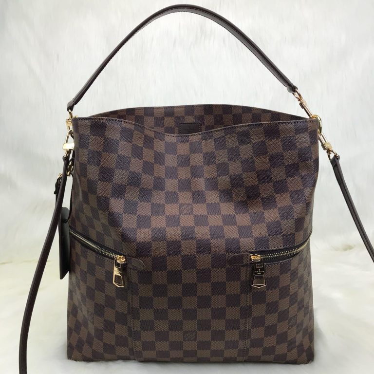 louis vuitton canta melie damier kahve 42x35