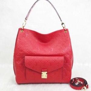 louis vuitton canta metis GM Empreinte kirmizi 35x32