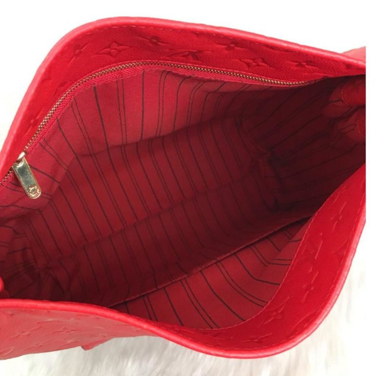 louis vuitton canta metis GM Empreinte kirmizi 35x32