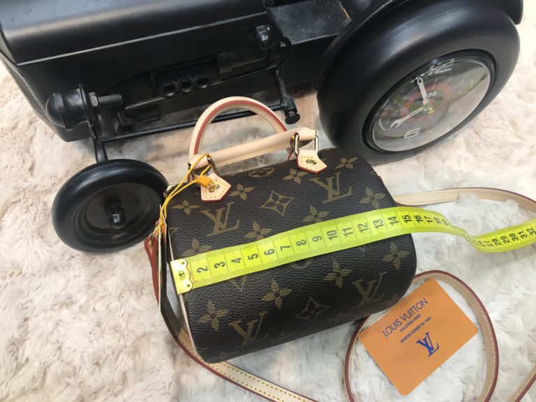 louis vuitton canta nano monogram 14cm