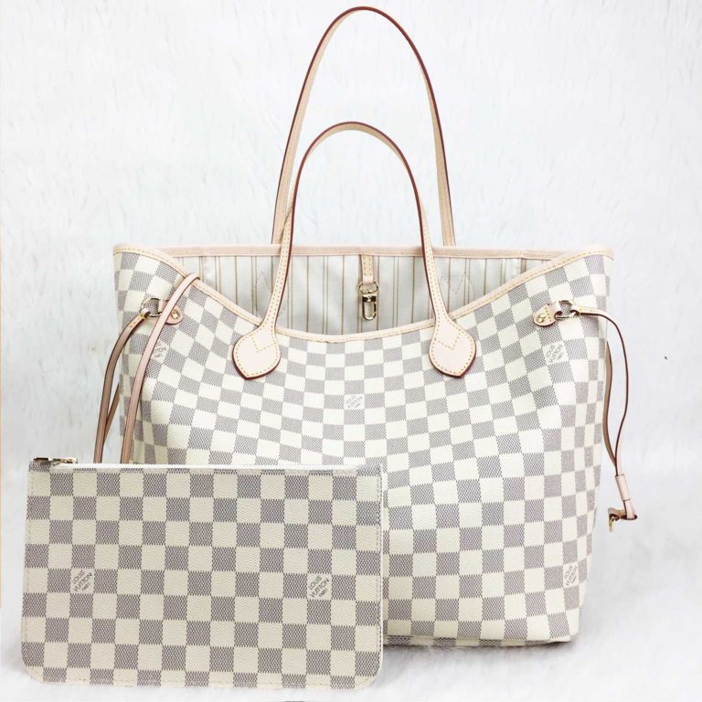 louis vuitton canta neverfull beyaz gri i 32x29x14