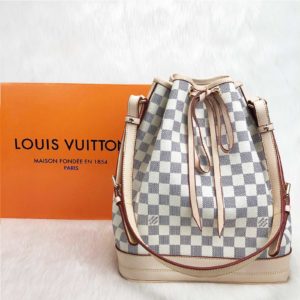 louis vuitton canta noe buzgulu damier beyaz buyuk 36x27x21