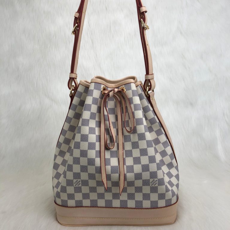 louis vuitton canta noe buzgulu damier beyaz buyuk 36x27x21
