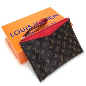 louis vuitton canta portfoy kirmizi monogram 24x17