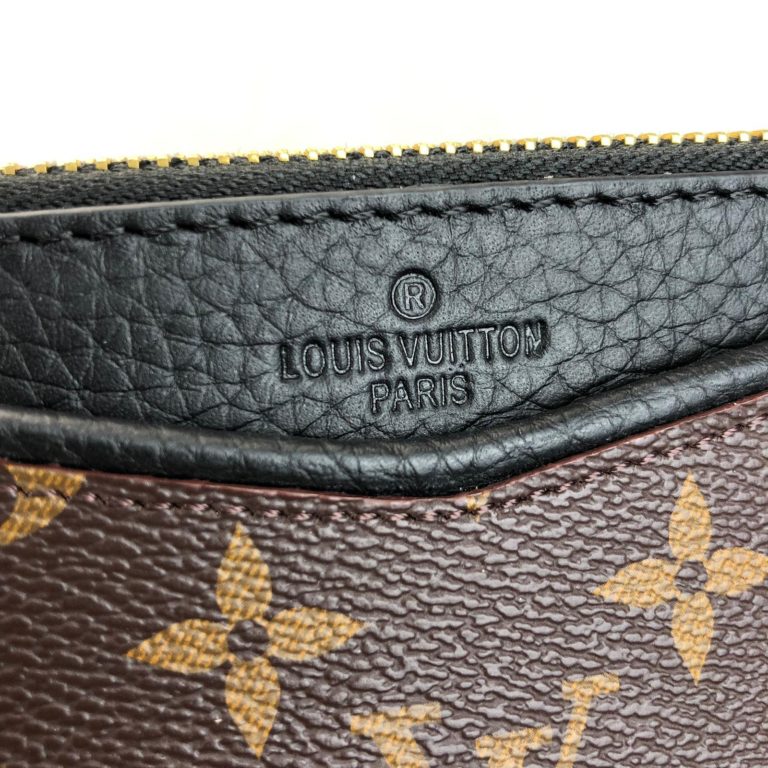 louis vuitton canta portfoy siyah monogram 24x17