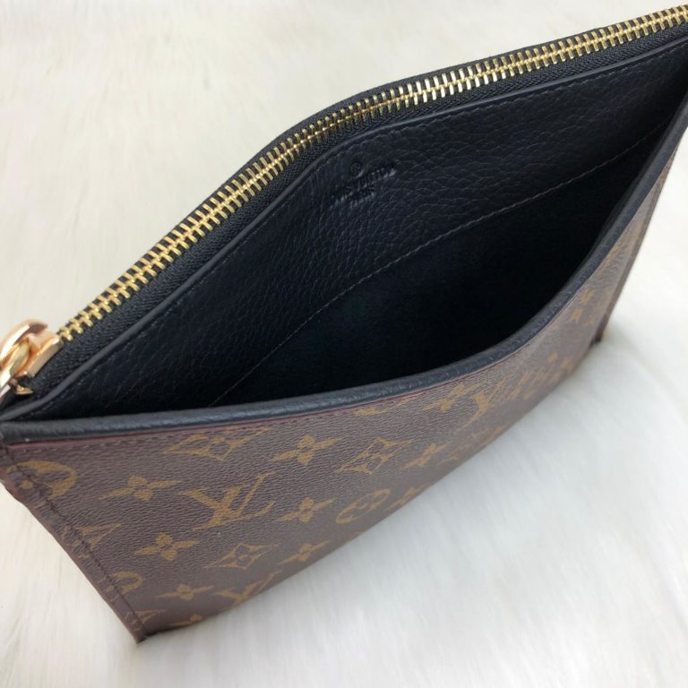 louis vuitton canta portfoy siyah monogram 24x17