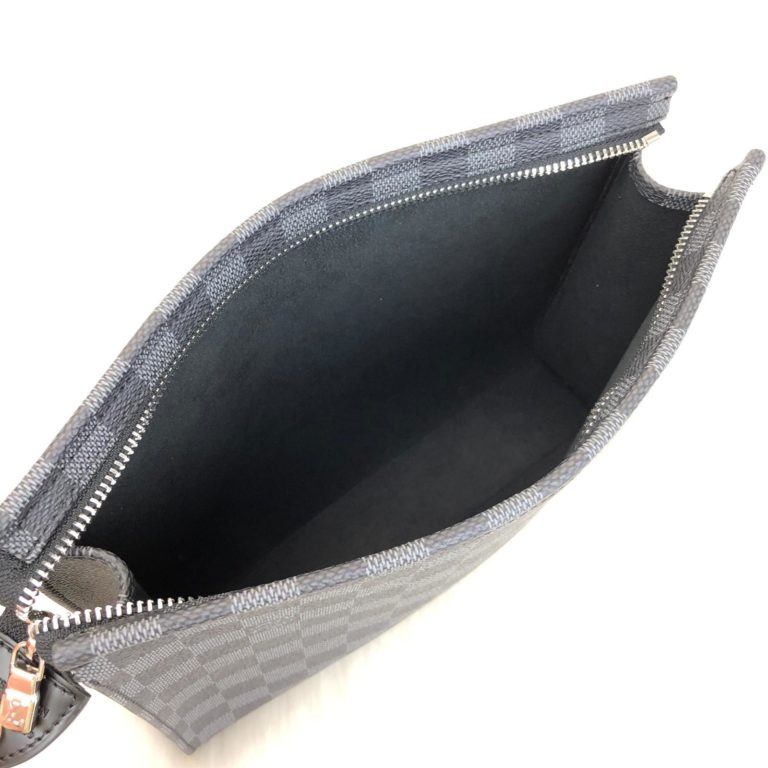 louis vuitton canta portfoy toiletry siyah damier 26x20