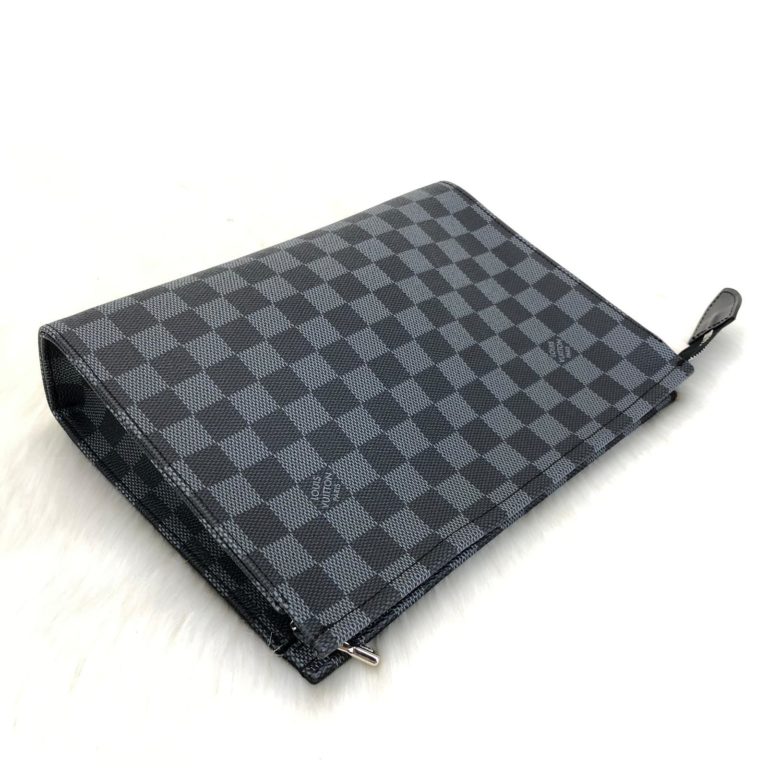 louis vuitton canta portfoy toiletry siyah damier 26x20