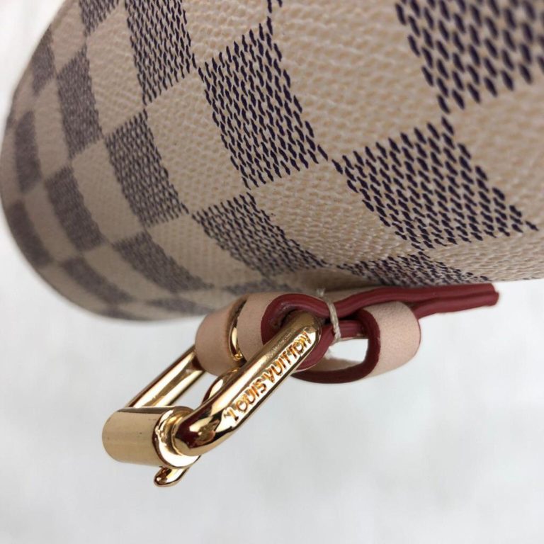 louis vuitton canta saat cantasi beyaz damier 3 case 20x8