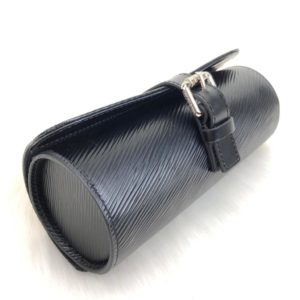 louis vuitton canta saat cantasi siyah 3 case 20x8