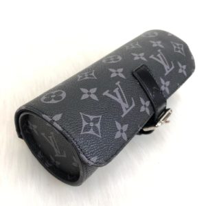 louis vuitton canta saat cantasi siyah watch 3 case 20x8