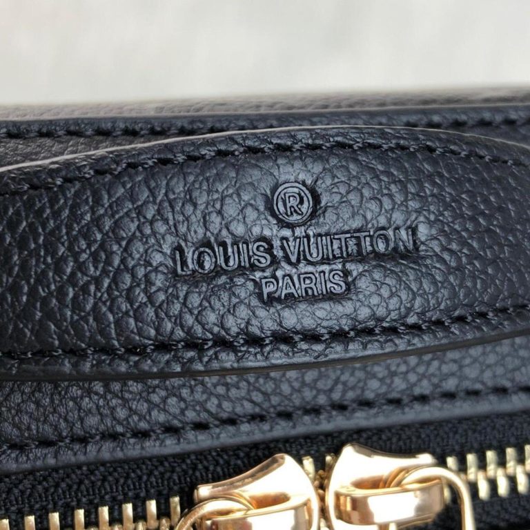 louis vuitton canta saintonge empriente siyah 22x16x8