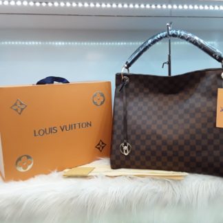 louis vuitton canta suni deri artsy buyuk boy damier kahve 46x32