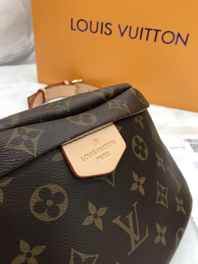 louis vuitton canta suni deri bumbag bel cantasi monogram desen 37x14