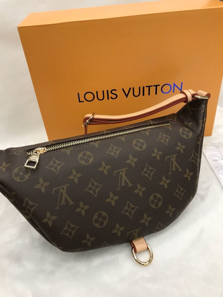 louis vuitton canta suni deri bumbag bel cantasi monogram desen 37x14
