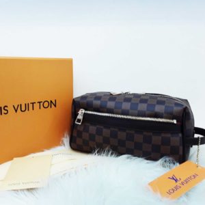 louis vuitton canta suni deri erkek el cantasi damier kahve