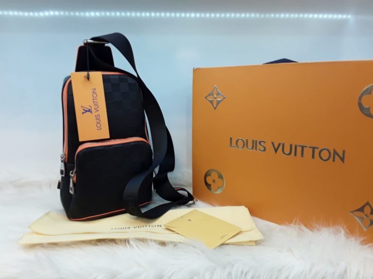 louis vuitton canta suni deri erkek omuz turuncu infini siyah 30x20
