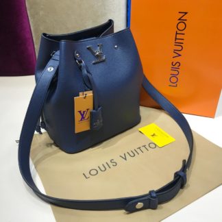 louis vuitton canta suni deri lockme bucket lacivert 25x27