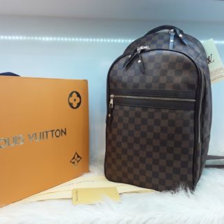 louis vuitton canta suni deri michael erkek sirt backpack damier kahve 45x28