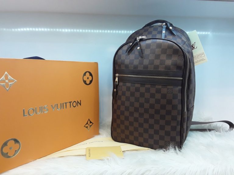 louis vuitton canta suni deri michael erkek sirt backpack damier kahve 45x28