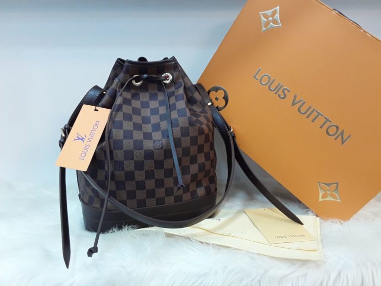louis vuitton canta suni deri noe damier kahve torba model buyuk boy 28x36
