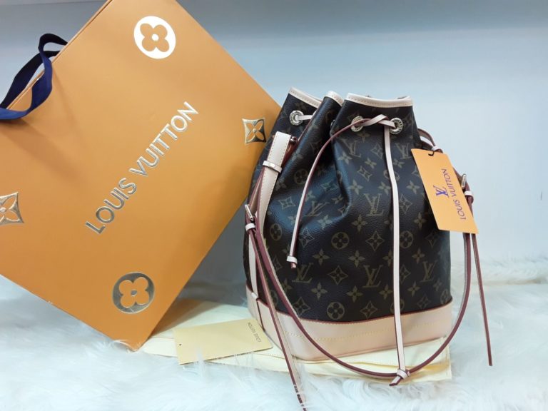 louis vuitton canta suni deri noe monogram torba model buyuk boy 28x36
