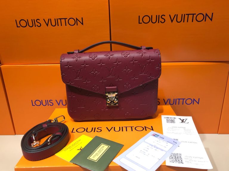 louis vuitton canta suni deri pochette metis bordo 24x20
