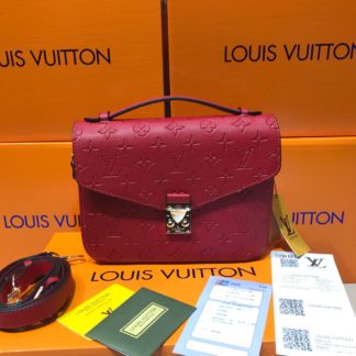 louis vuitton canta suni deri pochette metis kirmizi 24x20