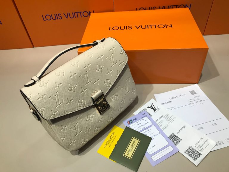 louis vuitton canta suni deri pochette metis krem 24x20