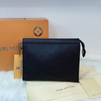 louis vuitton canta suni deri portfoy clutch monogram siyah