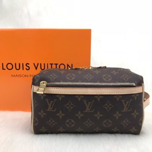 louis vuitton canta toiletry erkek el cantasi monogram 24x14