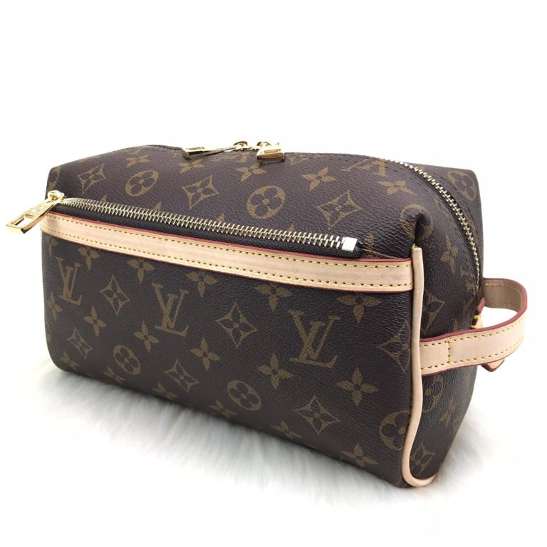 louis vuitton canta toiletry erkek el cantasi monogram 24x14