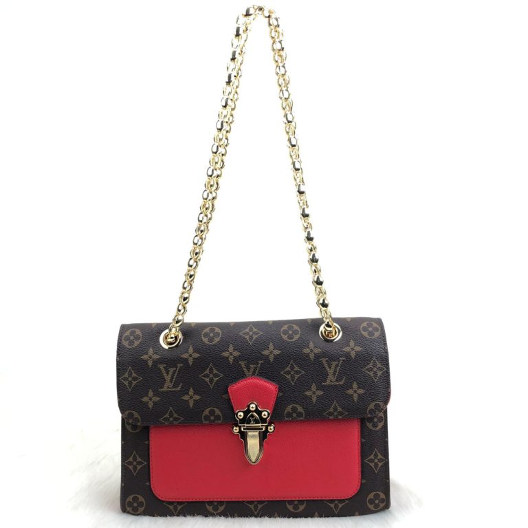 louis vuitton canta victoire monogram kirmizi 27x17x10