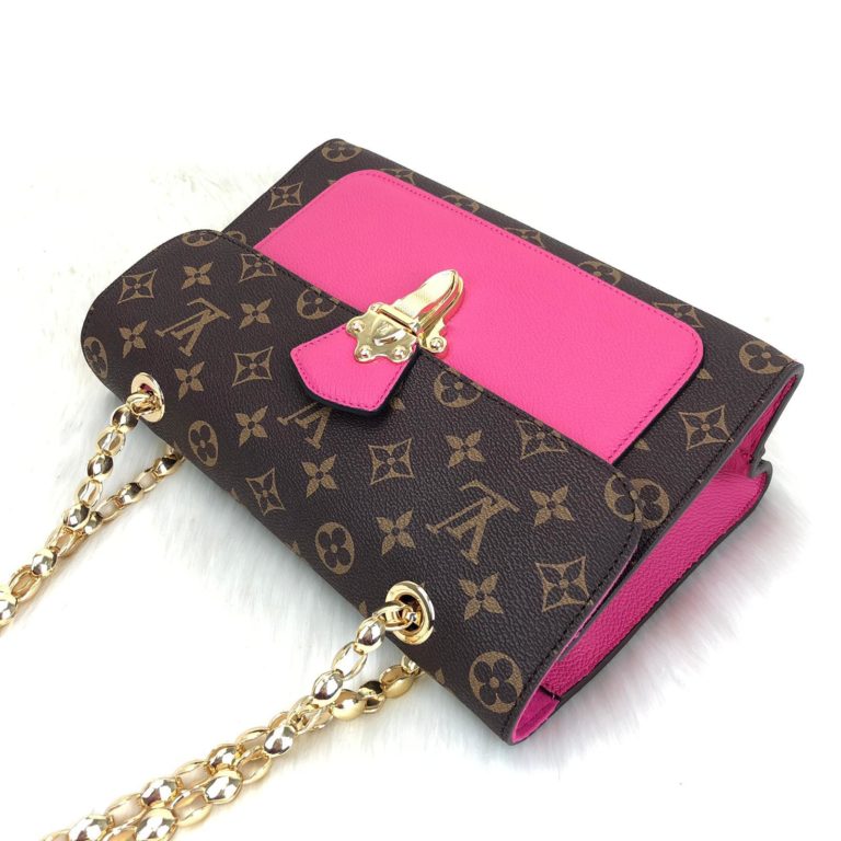 louis vuitton canta victoire monogram pembe 27x17x10