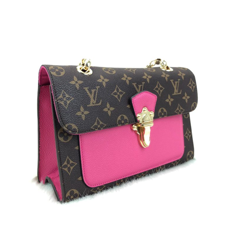 louis vuitton canta victoire monogram pembe 27x17x10