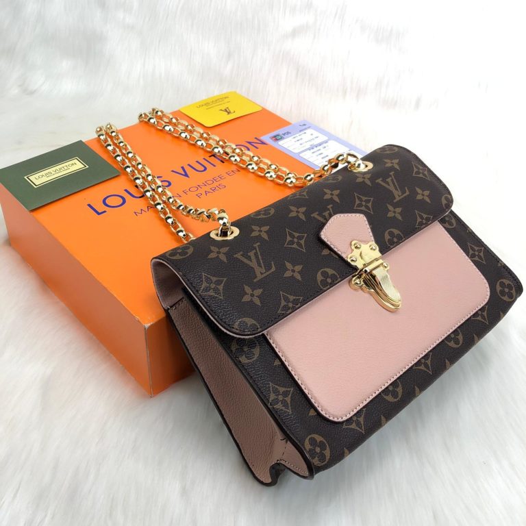 louis vuitton canta victoire monogram pudra pembe 27x17x10
