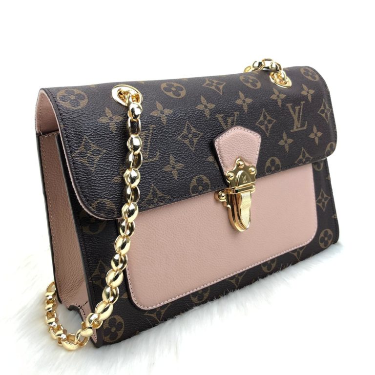 louis vuitton canta victoire monogram pudra pembe 27x17x10