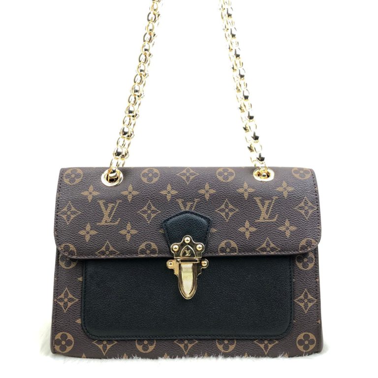 louis vuitton canta victoire monogram siyah 27x17x10