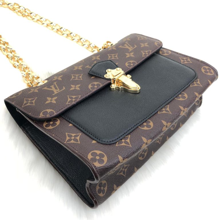 louis vuitton canta victoire monogram siyah 27x17x10