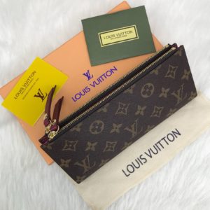 louis vuitton cuzdan Adele bordo 21x10