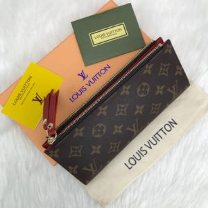 louis vuitton cuzdan Adele kirmizi 21x10