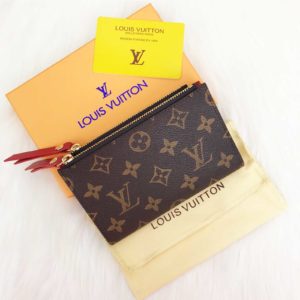 louis vuitton cuzdan Adele mini kirmizi 15x10