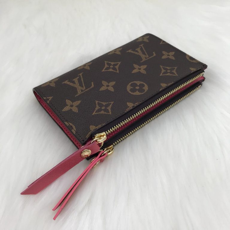 louis vuitton cuzdan Adele mini pembe 15x10