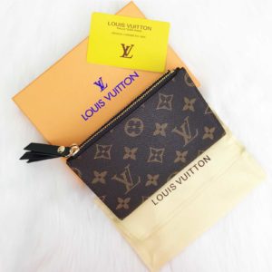 louis vuitton cuzdan Adele mini siyah 15x10