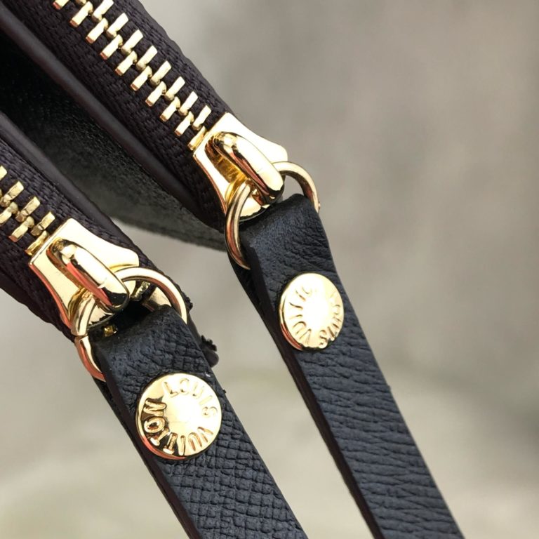 louis vuitton cuzdan Adele mini siyah 15x10