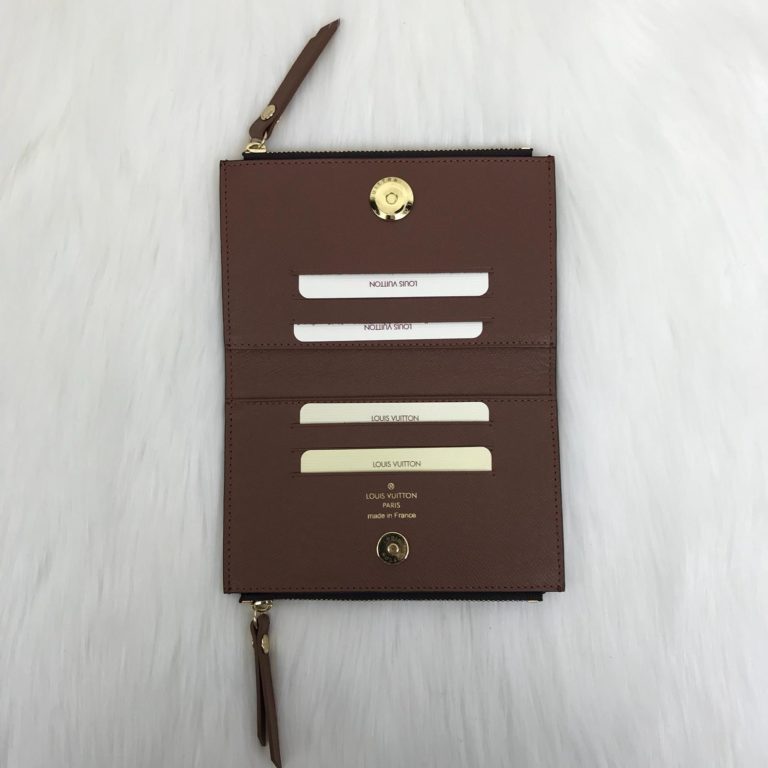 louis vuitton cuzdan Adele mini taba 15x10