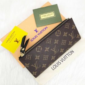 louis vuitton cuzdan Adele siyah 21x10