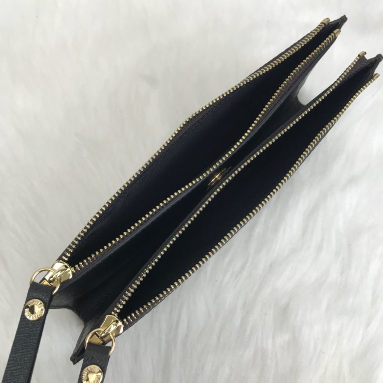 louis vuitton cuzdan Adele siyah 21x10